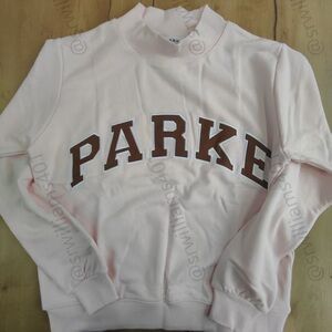 Parker Women's Pink Mock Nack Sweatshirt